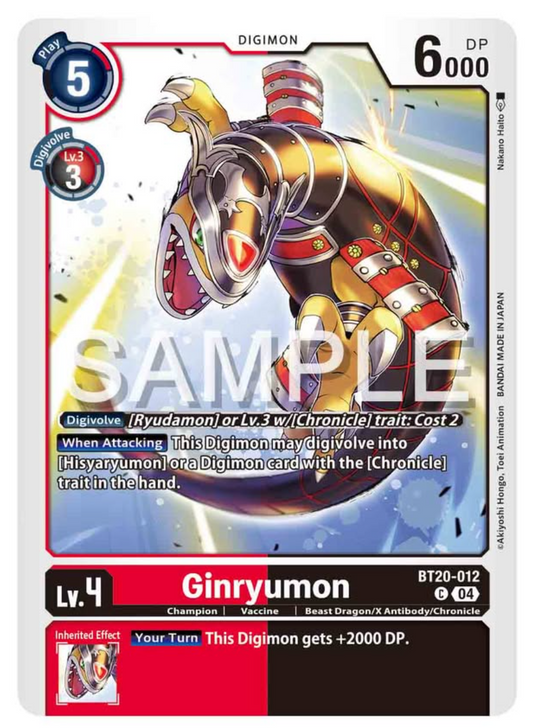 Ginryumon [Bt20-012]