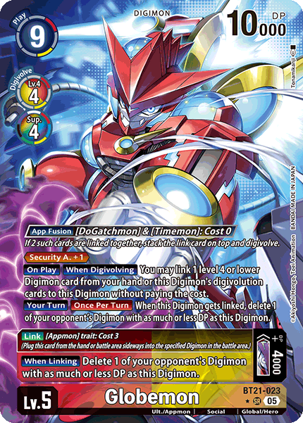 Globemon [BT21-023] - Super Rare Alt Art