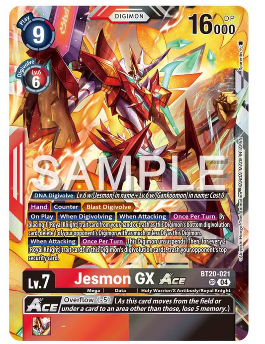 Jesmon GX Ace [Bt20-021]