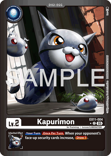 Kapurimon [EX11-004] Alt Art