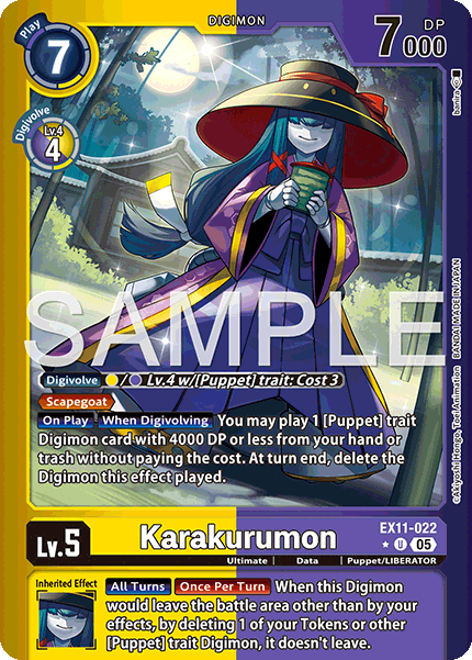 Karakurumon [EX11-022] Alt Art