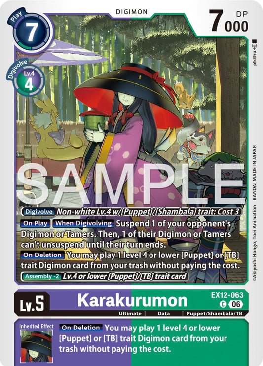 Karakurumon [EX12-063] - Common