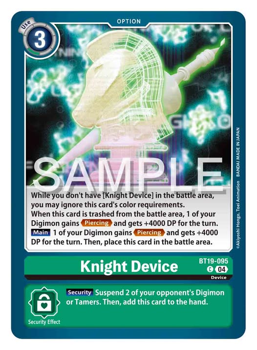 Knight Device [Bt19-095]