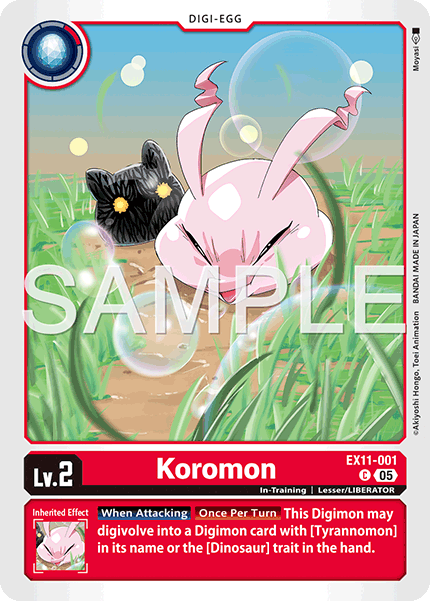 Koromon [EX11-001]