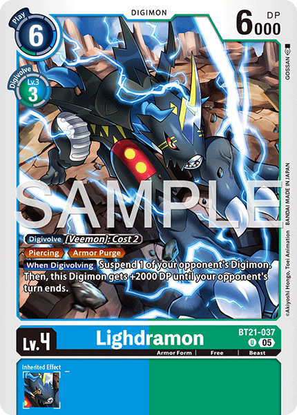 Lighdramon [BT21-037] Uncommon