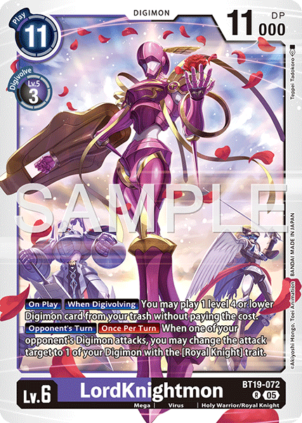 LordKnightmon [BT19-072] Rare
