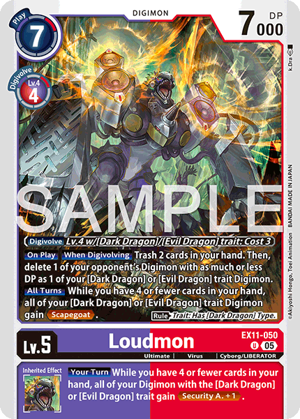 Loudmon [EX11-050]