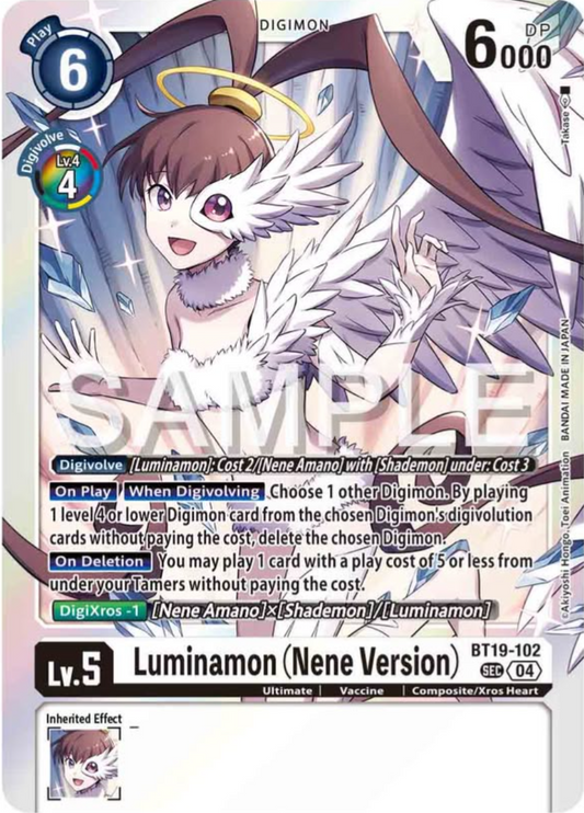 Luminamon (Nene Version) [Bt19-102]