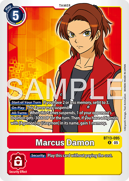 Marcus Damon [BT13-095] Rare
