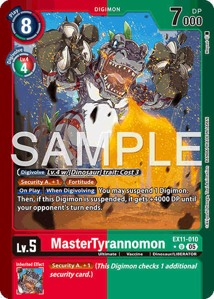 MasterTyrannomon [EX11-010] Alt Art