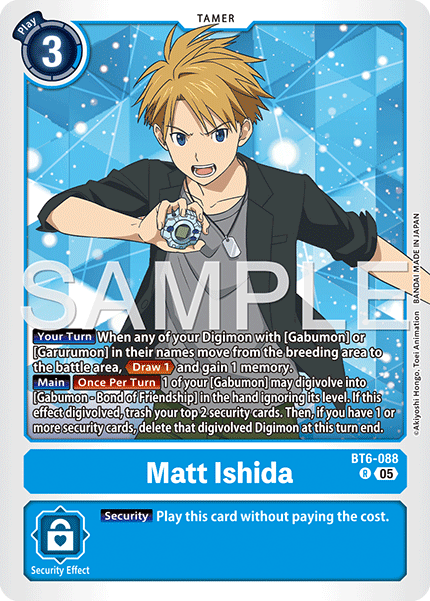 Matt Ishida [BT06-088] Rare