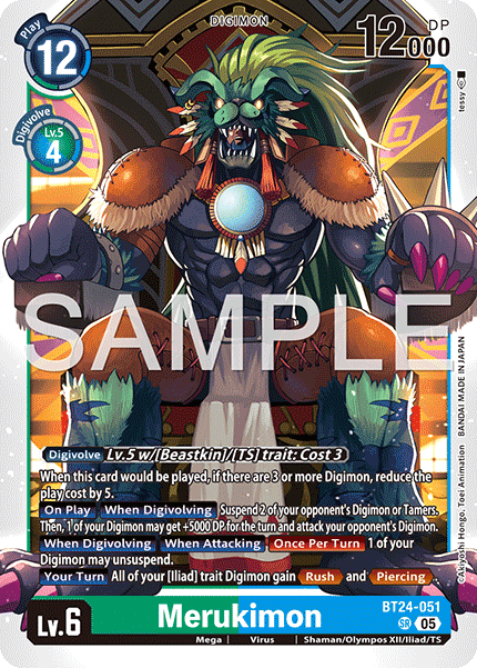 Merukimon [BT24-041] Super Rare
