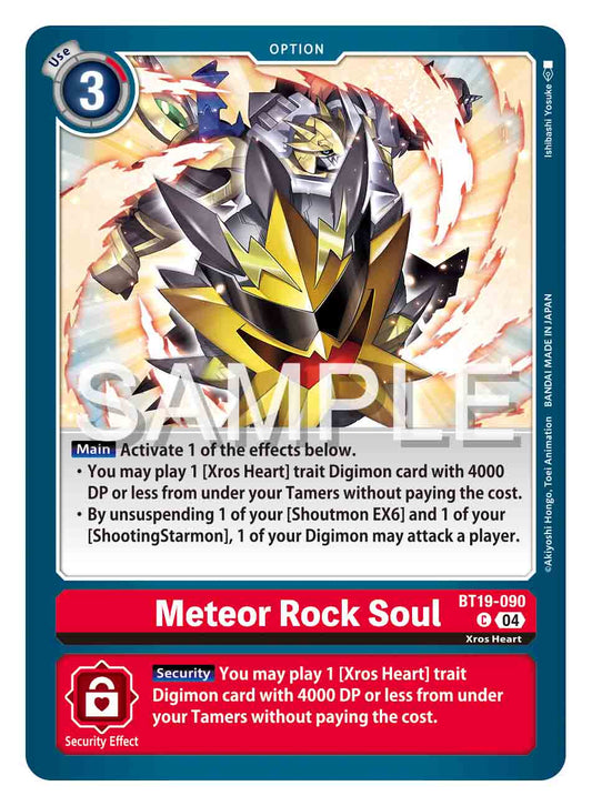 Meteor Rock Soul [Bt19-090]