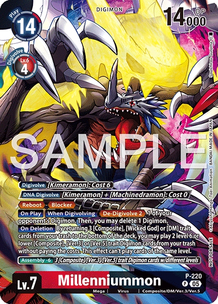 Millenniummon [P-220] Promo