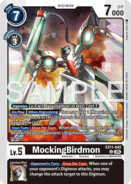 MockingBirdmon [EX11-042]