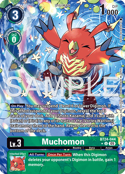 Muchomon [BT24-044] Limited Foil