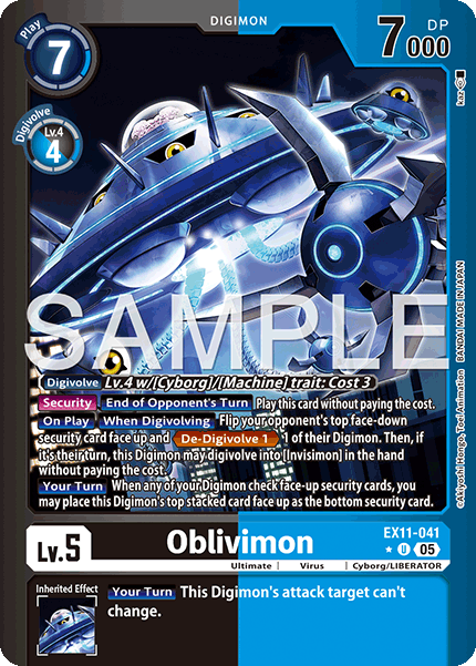 Oblivimon [EX11-041] Alt Art