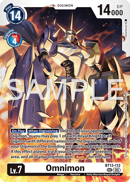 Omnimon [BT13-112] Secret