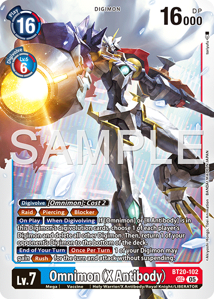 Omnimon (X Antibody) [BT20-102] Secret