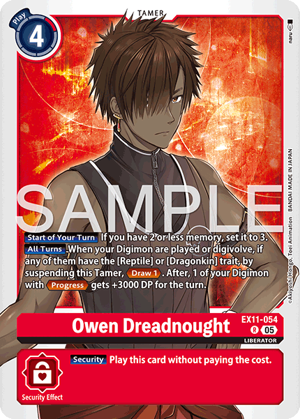 Owen Dreadnought [EX11-054] Rare