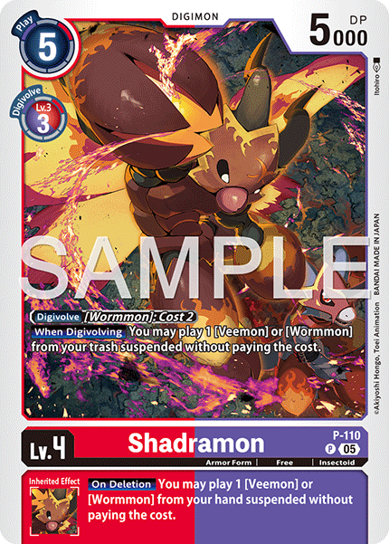 Shadramon [P-110] Promo