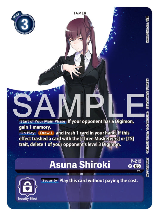 Asuna Shiroki (P-212) Box Topper