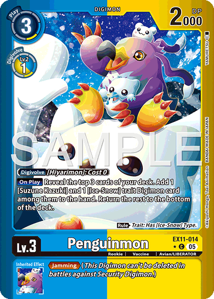 Penguinmon [EX11-014] Alt Art