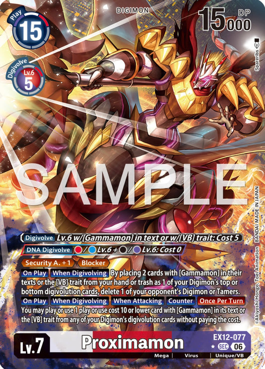 Proximamon [EX12-077] - Secret Alt Art