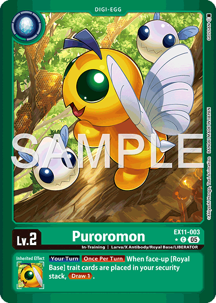 Puroromon [EX11-003] Alt Art
