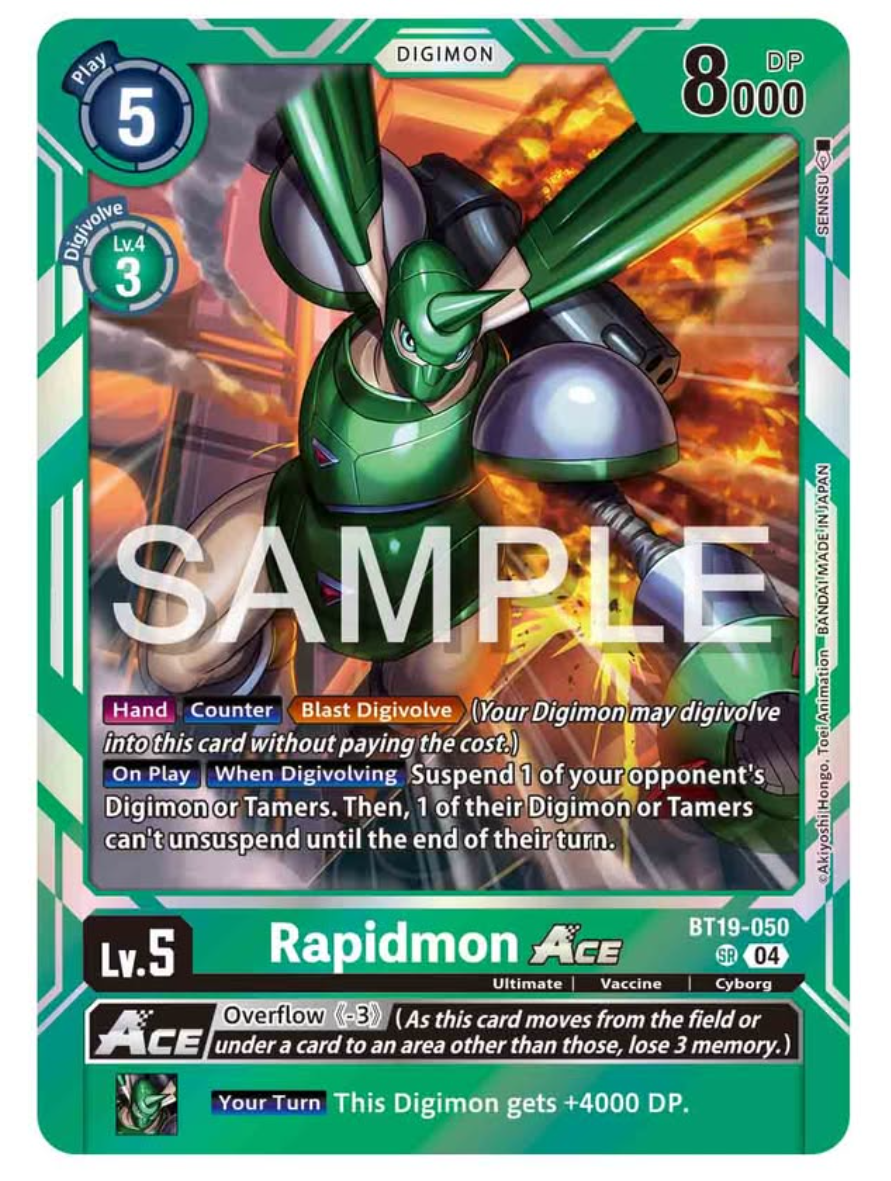 Rapidmon ACE [Bt19-050]