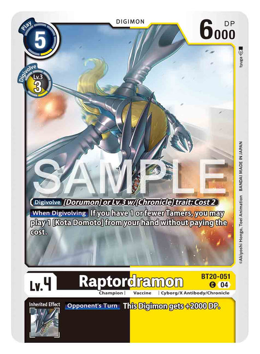 Raptordramon [Bt20-051]