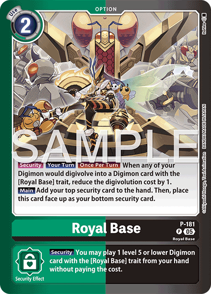 Royal Base [P-181] - Promo