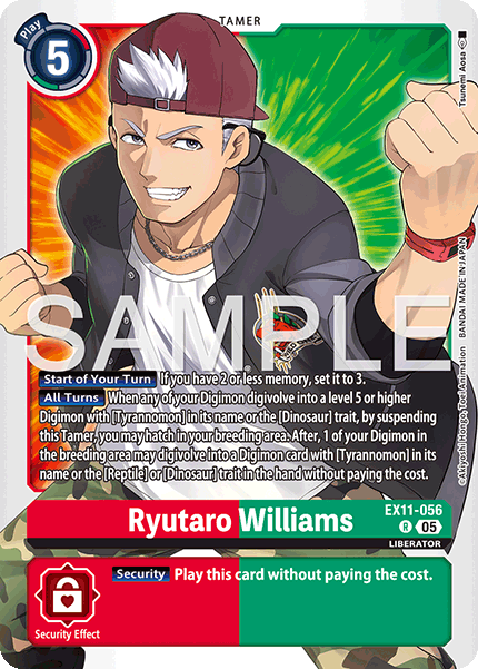 Ryutaro Williams [EX11-056] Rare