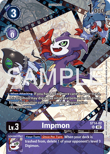 Impmon [ST14-02] Box Topper