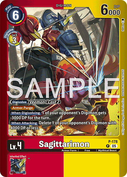 Sagittarimon [P-178] - Promo
