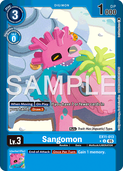 Sangomon [EX11-013] Alt Art