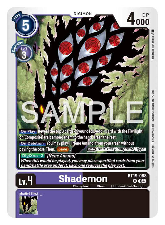 Shademon [Bt19-068]