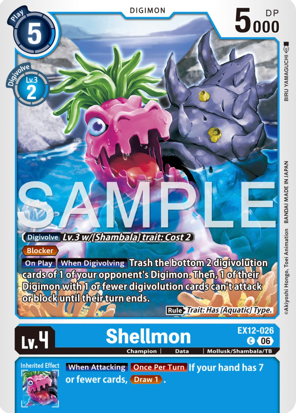 Shellmon [EX12-026] - Common