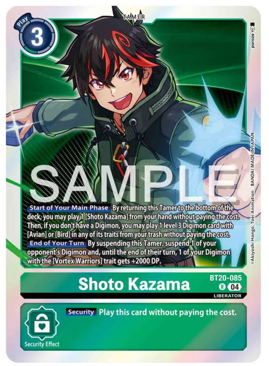 Shoto Kazama [Bt20-085]