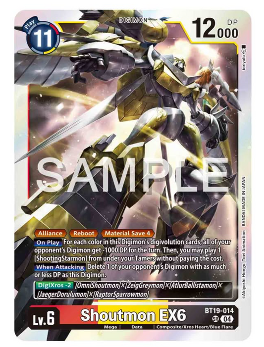 Shoutmon EX6 [Bt19-014]