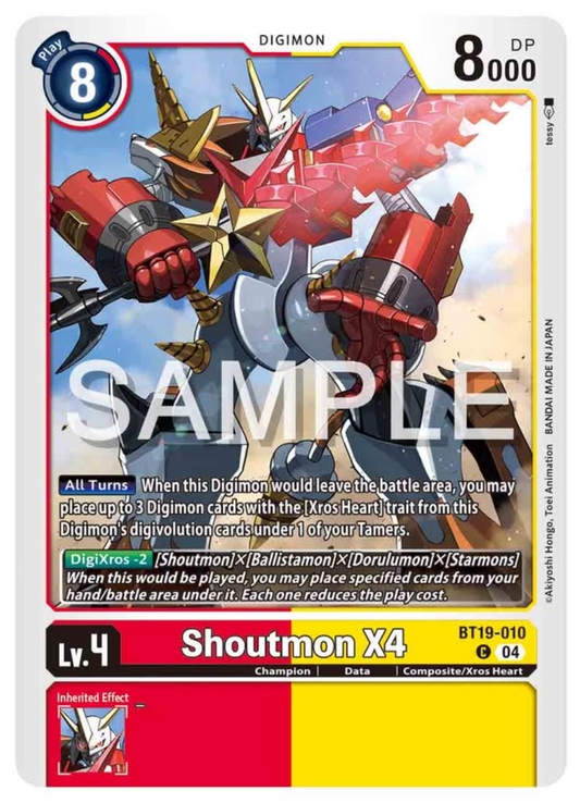 Shoutmon X4 [Bt19-010]