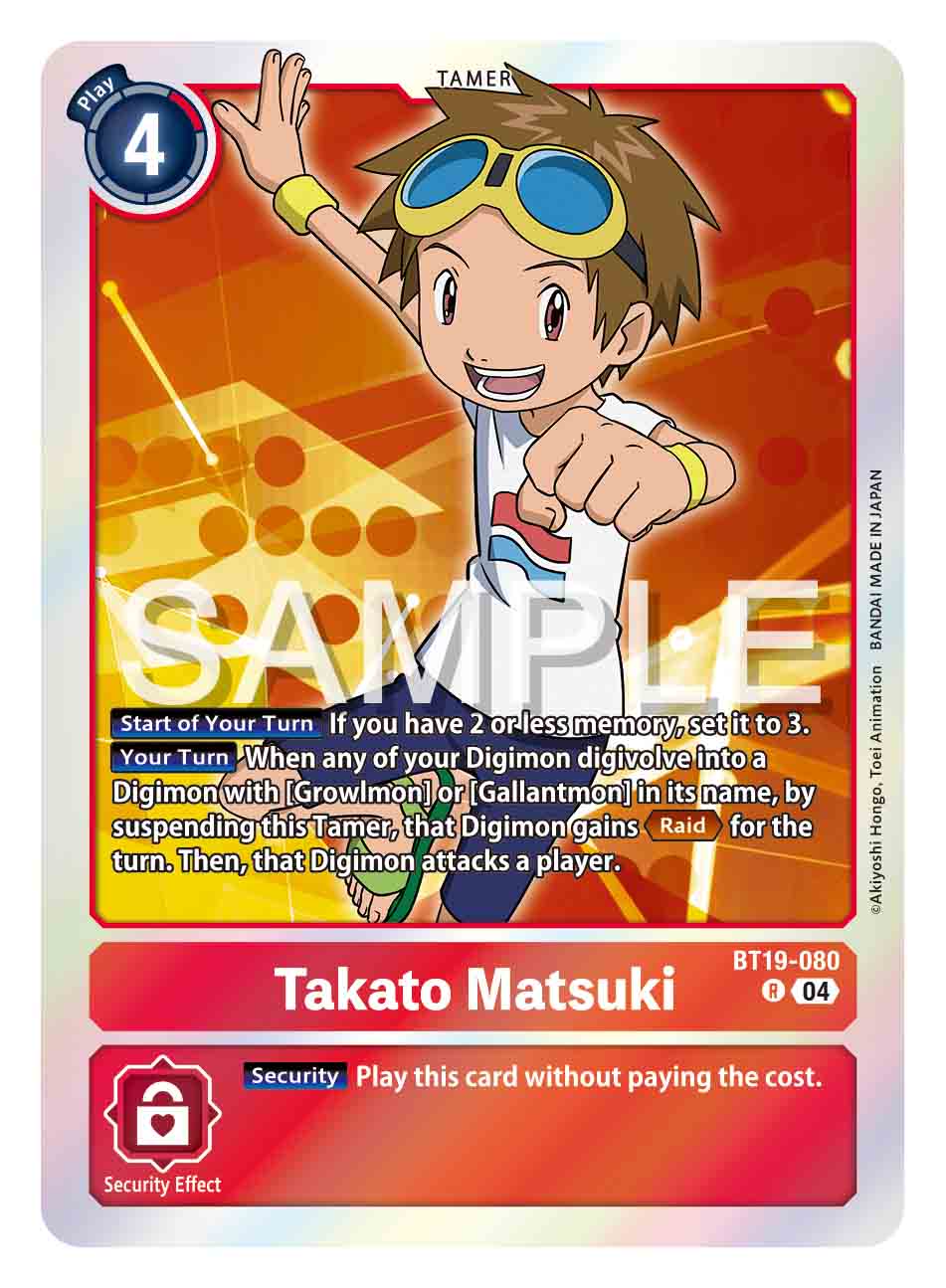 Takato Matsuki [Bt19-080]