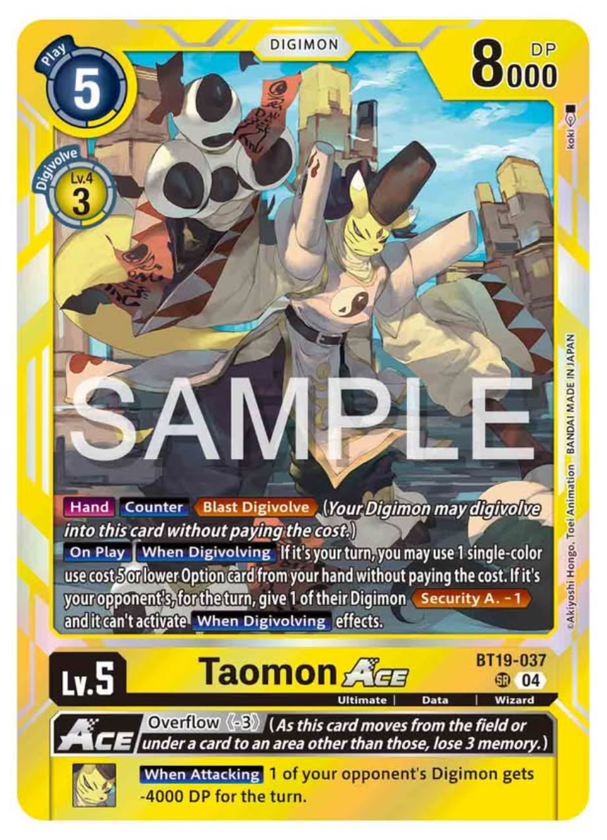 Taomon ACE [Bt19-037] – Vault of the Cards