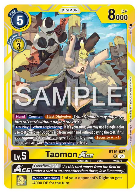 Taomon ACE [Bt19-037]