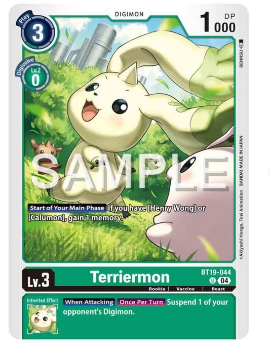 Terriermon [Bt19-044]