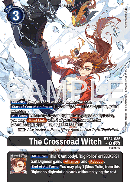 The Crossed Witch [BT24-086] Rare Alt Art