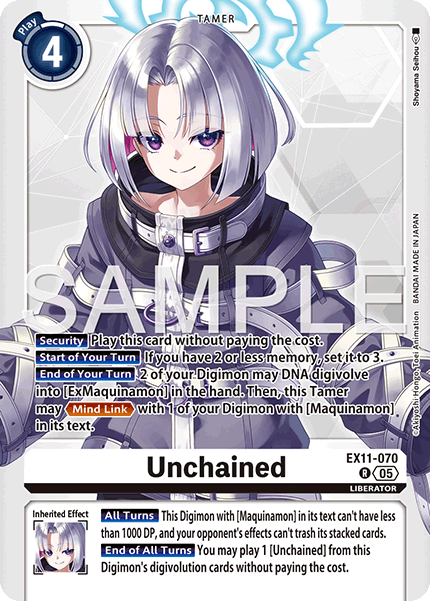 Unchained [EX11-070] Rare