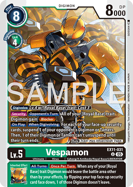 Vespamon [EX11-031] 