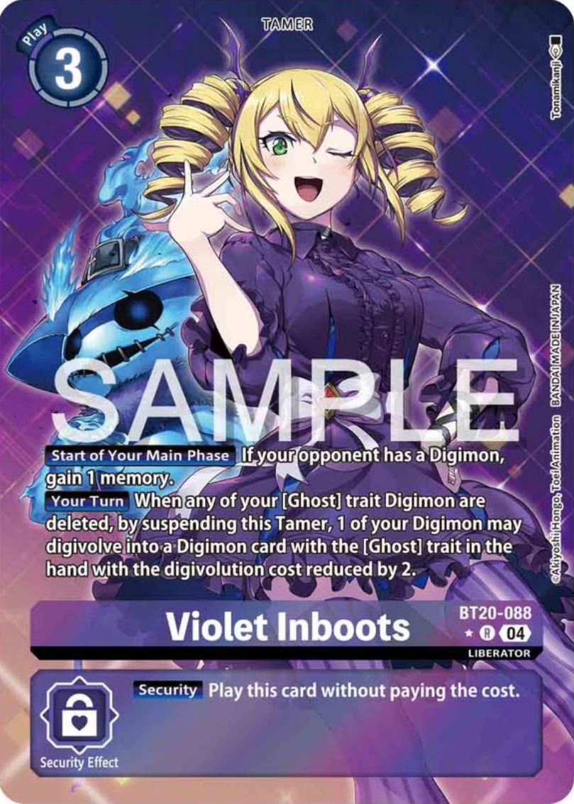 Violet Inboots [BT20-088] Alternate Art