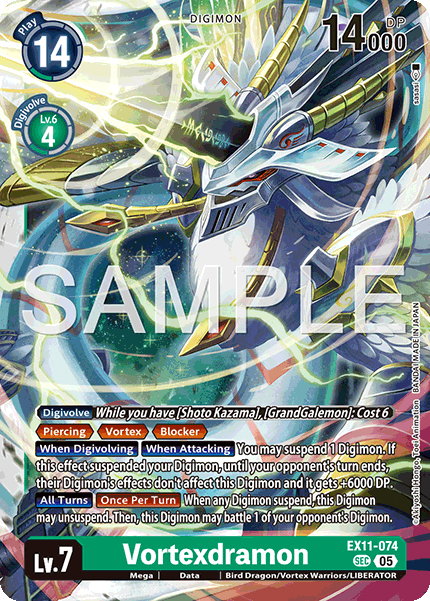 Vortexdramon [EX11-074] Secret